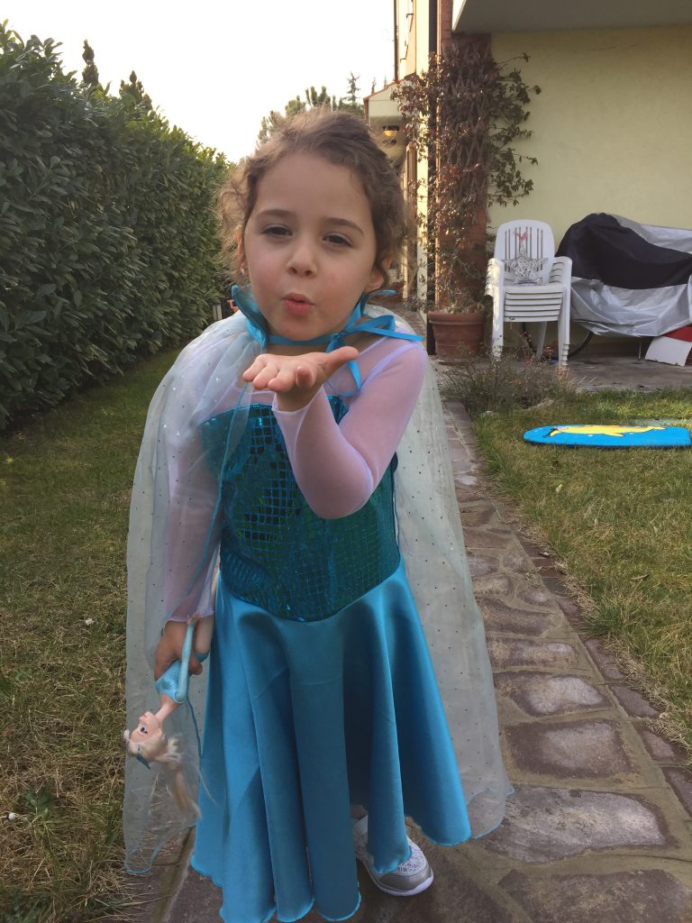 Costume Elsa Fai Da te